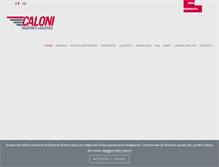 Tablet Screenshot of calonitrasporti.com